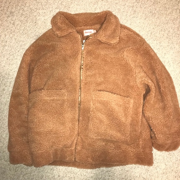 showpo teddy jacket